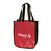 TO4511
	-RECYCLED FASHION TOTE-Bright Red/Black